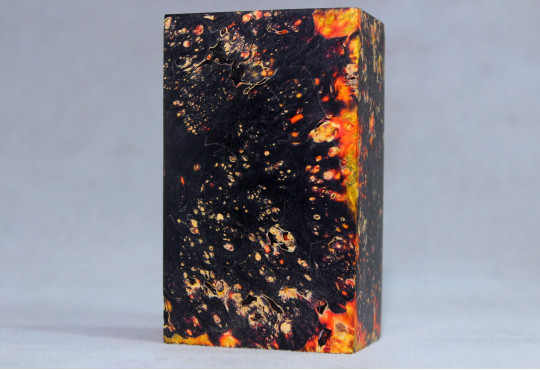 Stabilized Maple Burl Wood Mod Block